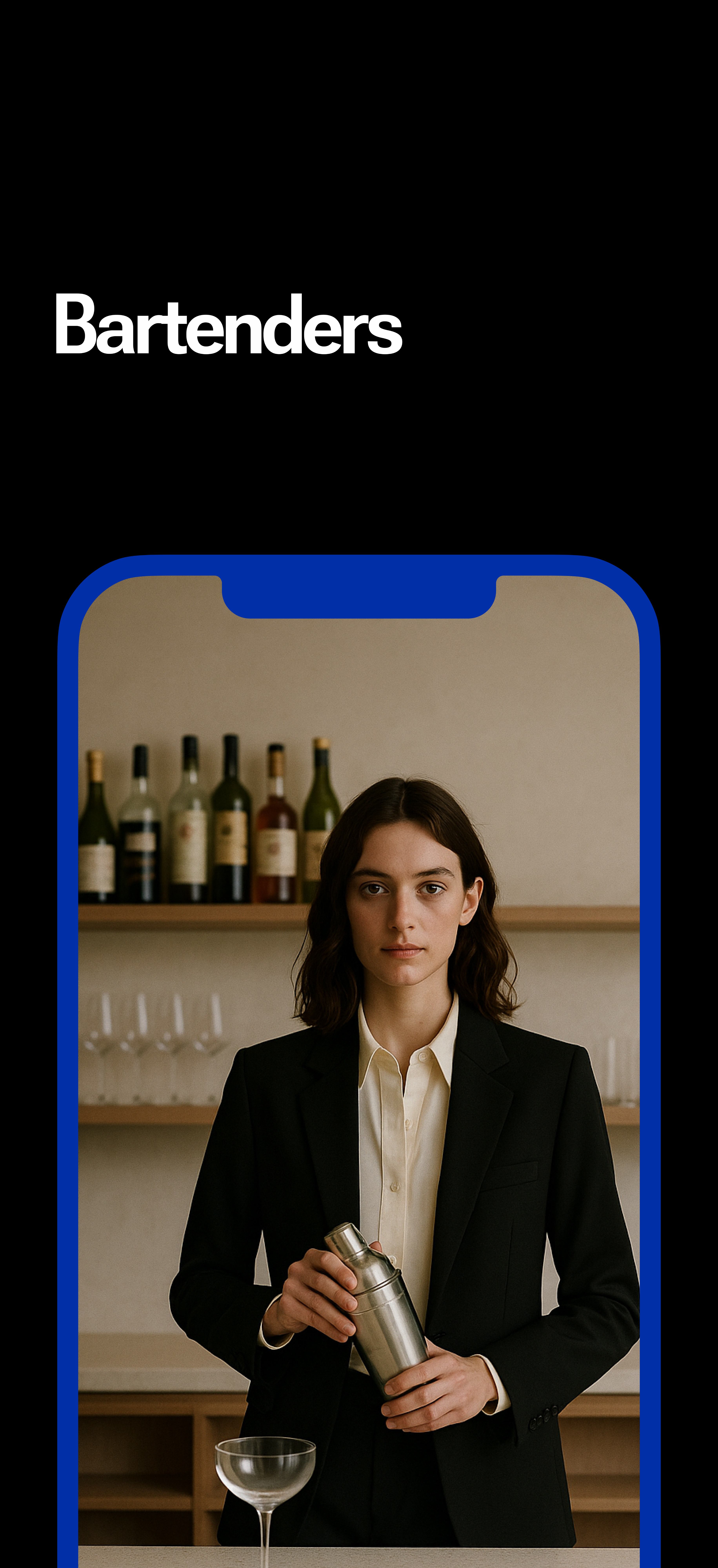 Bartenders profesionales en COHO - Conecta con empresas de hostelería